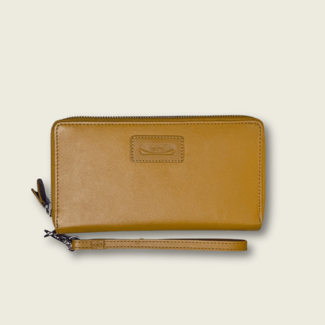 Large Double Zip Wristlet- Isiro Canada